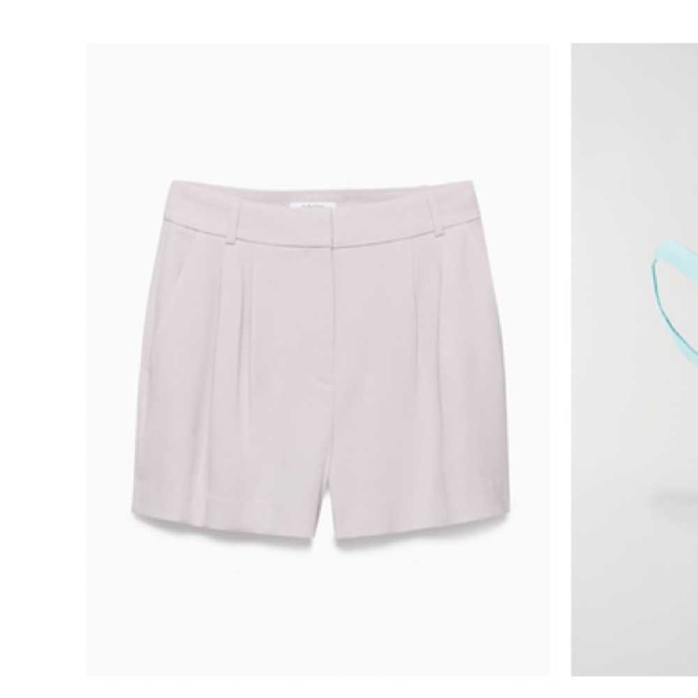 Babaton Pleated Shorts